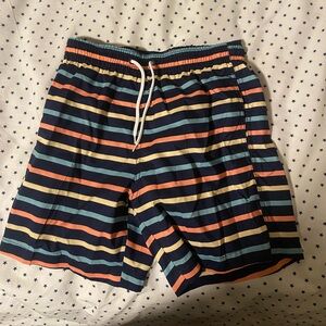 Trunks Surf & Swim Co Striped Bathing Suit Small